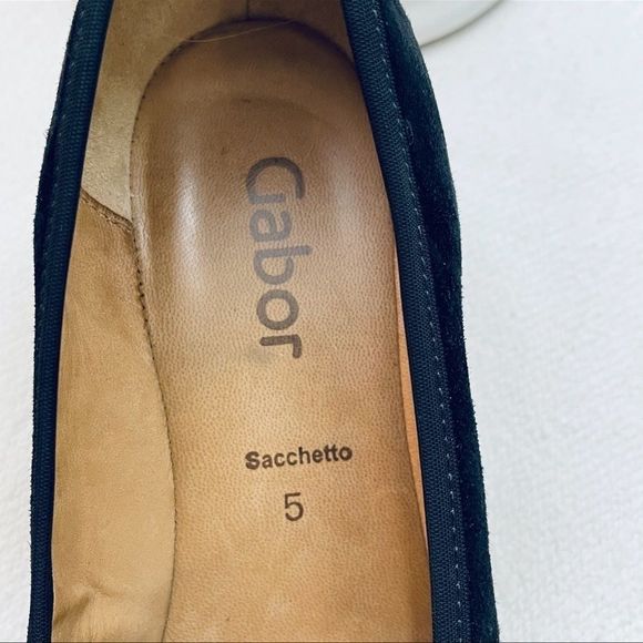 Gabor Suede Wedge - size 5 . Please see size chart. NOT the same as U.S. sizes. - Picture 9 of 14